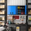 TinyHomie Wall-Mounted Garage Storage Cabinet with Lockable Doors and Adjustable Shelves, Durable Metal Hanging Tool Cabinet for Utility Rooms - 2 of 4