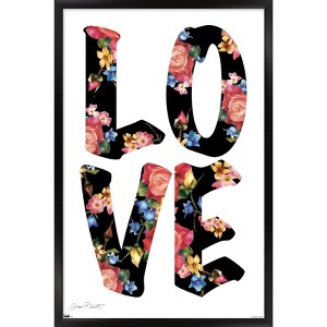 Trends International Jean Plout - Love Framed Wall Poster Prints - 1 of 4