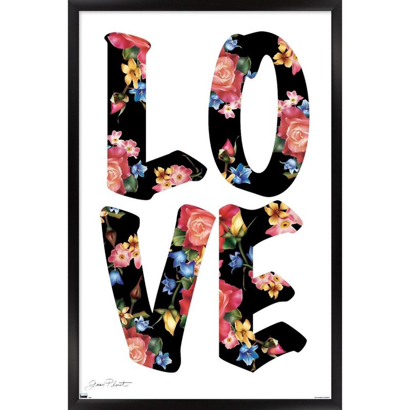 Trends International Jean Plout - Love Framed Wall Poster Prints, 1 of 7