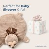 Bearington Baby Lil' Speedster Sloth Tummy Time Mat, 30x30in Baby Playmat, Soft Plush Animal Blanket, Sloth Baby Decor - 4 of 4