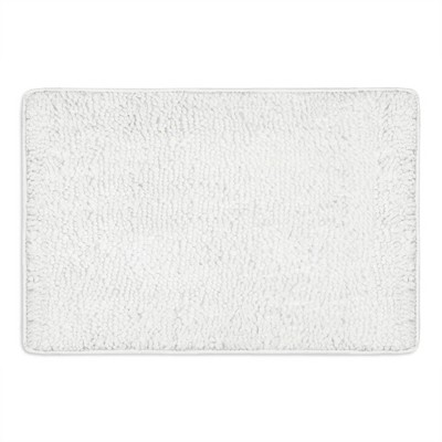 17"x24" Bali Breeze Bath Mat White - Home Dynamix