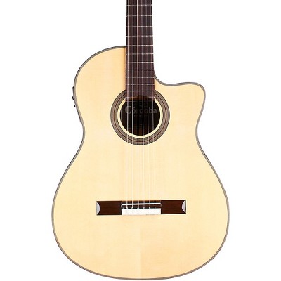 Cordoba 12 Natural Spruce Top Classical Acoustic-Electric Guitar Natural