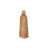 Textured Glaze with Center Hole Vase Rust Stoneware by Foreside Home & Garden - 4 of 4