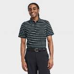 Men's Striped Golf Polo Shirt - All in Motion™