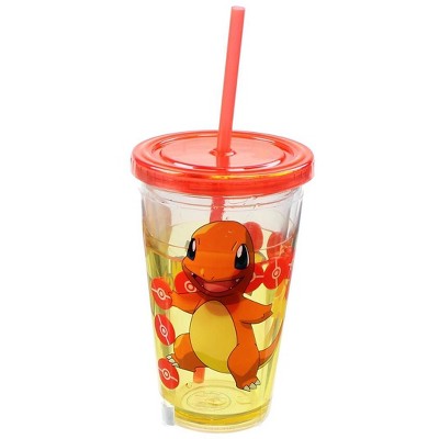 Pokemon Group 18oz Carnival Cup w/ Floating Confetti Pokeballs