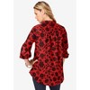 Roaman's Women's Plus Size Long Sleeve Kate Big Shirt - 3 of 4