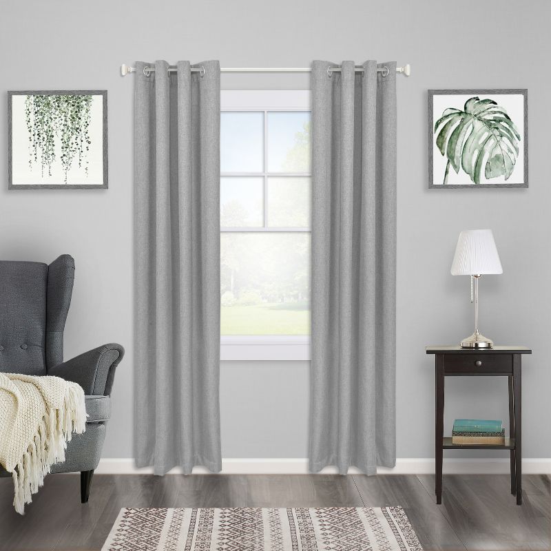 Kenney Dakota 5/8" Standard Decorative Window Curtain Rod, 3 of 5