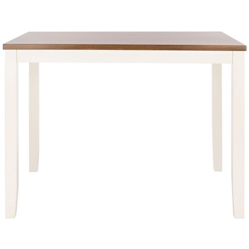 Izzy Rectangle Dining Table - White/Natural - Safavieh., 1 of 9