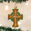 Old World Christmas Blown Glass Ornament for Christmas Tree, Trinity Cross - 2 of 3