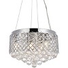 Elegant Lighting Tully 6 lights pendant in chrome - 3 of 4