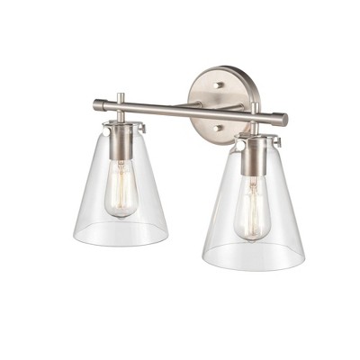Millennium Lighting Aliza 2 - Light Vanity in  Brushed Nickel