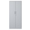 NicBex File Cabinet with Lock,Tall Vertical Metal Filing Cabinets with Doors and 3 Adjustable Shelves,Office Cabinet for Home, Office,White/Black - 4 of 4