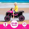 12V Ride On ATV for Kids, Electric Four Wheeler for Toddlers Ages 3-8, with Remote Control, LED Lights, Music, High/Low Speed, USB - 3 of 4