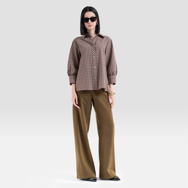Camisa de Cuello con Manga 3/4 para Mujer - Universal Thread™ 3