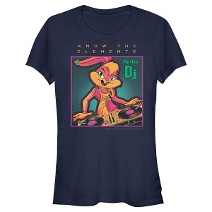 Juniors Womens Space Jam: A New Legacy Lola Bunny DJ T-Shirt - 1 of 4