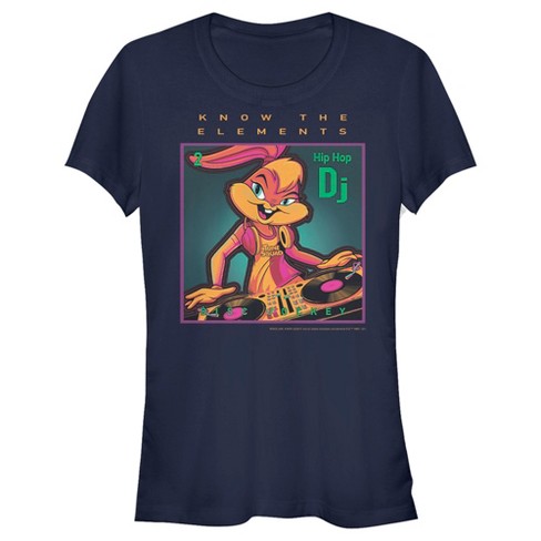 Juniors Womens Space Jam: A New Legacy Lola Bunny DJ T-Shirt - image 1 of 4