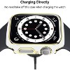 Worryfree Gadgets Bumper Case with Screen Protector for Apple Watch 38mm, White/Silver - 4 of 4