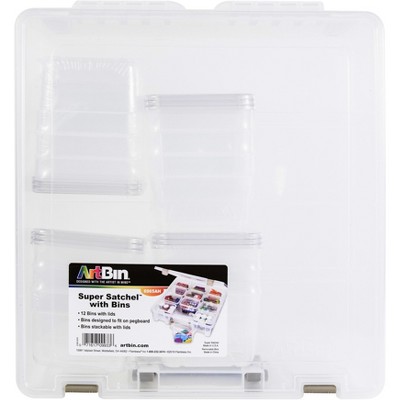 ArtBin Essentials Storage Box w/ Handle 12x12 Clear