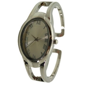 Olivia Pratt Minimalist Oval Face Bangle Women Watch - 1 of 3