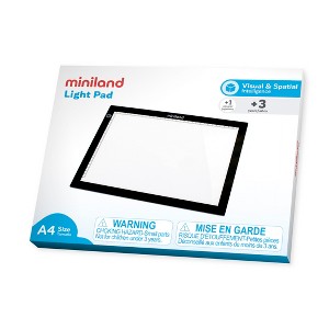 Miniland Educational Portable Light Pad 15'' (A4 Size) - 1 of 4