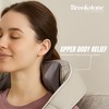 Brookstone Shiatsu Trapezius Massager - Cordless, Deep Kneading for Neck & Shoulders, Heated - 2 of 4