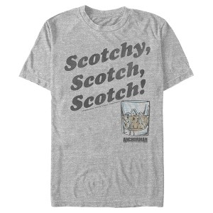 Men's Anchorman Scotchy Scotch Glass T-Shirt - 1 of 4