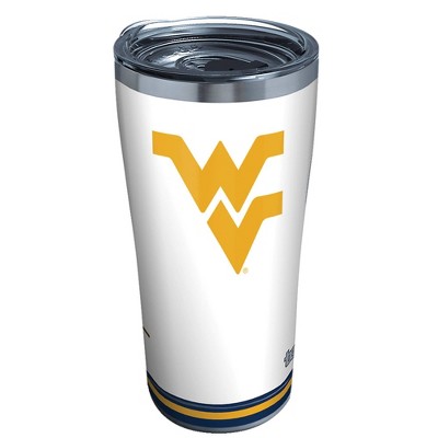 NCAA West Virginia Mountaineers 20oz Arctic Stainless Steel Tumbler