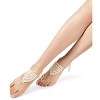 Memoi Shield Of Lace Crochet Barefoot Sandals Naturel One Size - 2 of 4