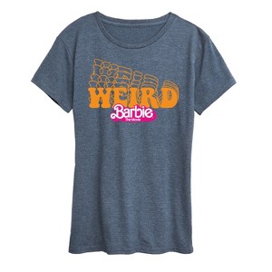 Women's - Barbie - Stacked Weird Barbie Short Sleeve Graphic T-Shirt - 1 of 4