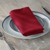 Slickblue Polyester Poplin Napkins 18"x18", Serged Edge, Event or Daily Table Use, 41 Color Options – Set of 4 or 10 - 2 of 4