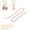 Unique Bargains Metal Corrosion-Resistant PU Leather Purse Flat Chain Straps - 2 of 3