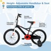 hykolity 16 inch Kids Bike Children Bicycle for Boy 4-6 Years Old Cycling Kiddo Height 38-48 inch Coaster Brakes Include Training Wheel Black - 2 of 4