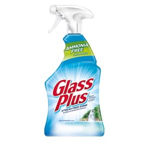Glass Plus Spring Waterfall Scent Glass Cleaner 32 oz Liquid (Pack of 9) - 1 of 3