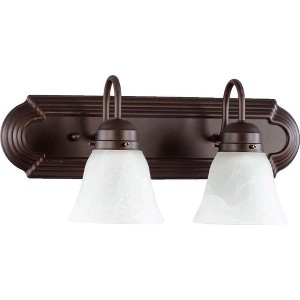 Quorum Lighting 2 - Light Vanity in  Oiled Bronze - 1 of 1