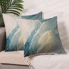 Unique Bargains Sofa Home Bedroom Abstract Throw Decorative Modern Pillow Case 2 Pcs - 2 of 4