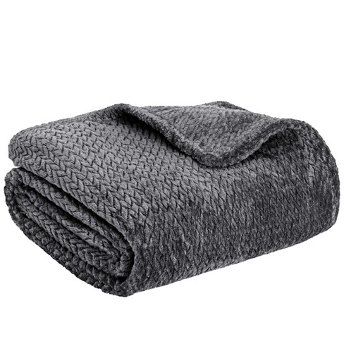 Target best sale gray blanket