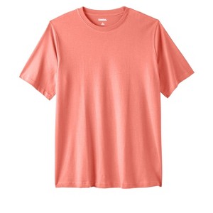 KingSize Men's Big & Tall Shrink-Less Lightweight Crewneck T-Shirt - 1 of 4