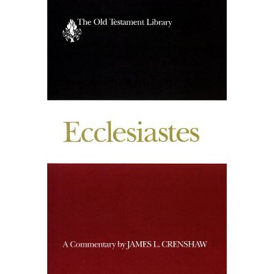 Ecclesiastes (OTL) - (Interpretation: A Bible Commentary for Teaching & Preaching) by  James L Crenshaw (Hardcover)