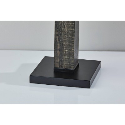 Kona 28" Black and Gray Table Lamp with 3-Way Switch