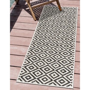 Jill Zarin Outdoor Costa Rica Geometric Woven Area Rug - 1 of 3