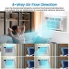 10000/6000/8000 BTU Inverter AC Window Air Conditioner - 2 of 4