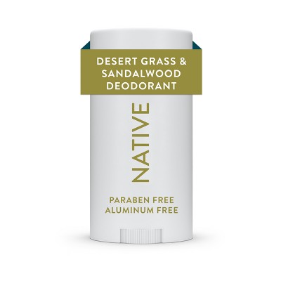 Native Deodorant - Desert Grass & Sandalwood - Aluminum Free - 2.65oz