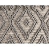 20"x20" Geometric Throw Pillow Natural/Gray - Rizzy Home: Cotton Canvas, Indoor Decorative Pillow, Zippered - 3 of 3