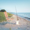 DOMETOUR Set of 2 Webbed Folding Beach Chairs, Outdoor Patio Lawn Foldable Chairs for Camping Fishing Yard Poolside BBQ - 3 of 4