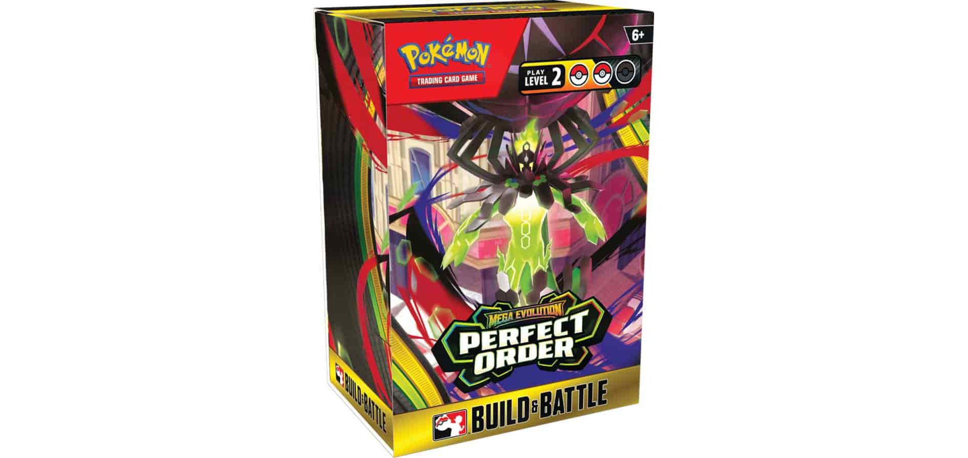 Pokemon TCG: Mega Evolution - Perfect Order Build & Battle Box