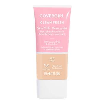 Covergirl Clean Fresh Foundation Milk Target : - Skin Porcelain 1 Oz Dewy Finish 510 - Fl