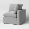 4pc Allandale Modular Sectional Sofa Set Gray - Threshold™ - image 3 of 4