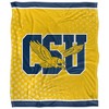 Coppin University Logo Dots Silky Touch Blanket White 50x60 - 2 of 4