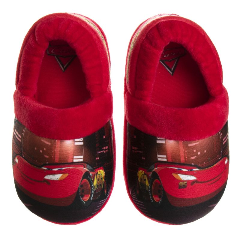 Disney Pixar Cars Lightning McQueen Plush Slippers (Toddler), 1 of 10