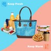 Tirrinia Large Insulated Lunch Tote Bag for Women, Cute Waterproof Leakproof Cooler Bag for Work, Adult Shopping Grocery Bags for Frozen Food - 2 of 4